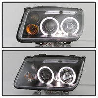 Spyder Volkswagen Jetta 99-05 Projector HeadlightsLED Halo Blk PRO-YD-VJ99-HL-BK - Mammoth Racing -