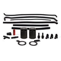Mishimoto 08-14 Subaru STI Baffled Oil Catch Can Kit - Black - Mammoth Racing -
