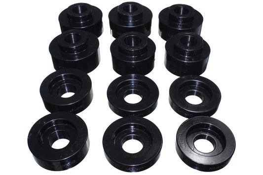 Energy Suspension 08-16 Ford F-250/F-350/F-450/F-550 Super Duty STD/Super Cab Black Body Mount Set - My Store
