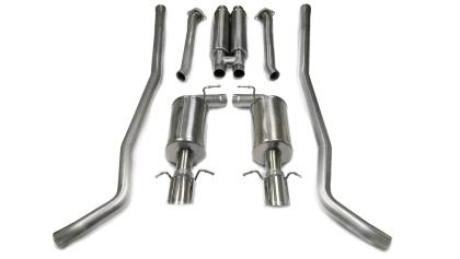 Corsa 16-17 Cadillac CTS-V 2.75in Inlet / 4.0in Outlet Polished Tip Kit (For Corsa Exhaust Only) - Mammoth Racing -