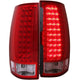 ANZO 2007-2014 Chevrolet Suburban LED Taillights Red/Clear - My Store