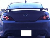 Spyder Hyundai Genesis 10-12 2Dr LED Tail Lights Black ALT-YD-HYGEN09-LED-BK - Mammoth Racing -