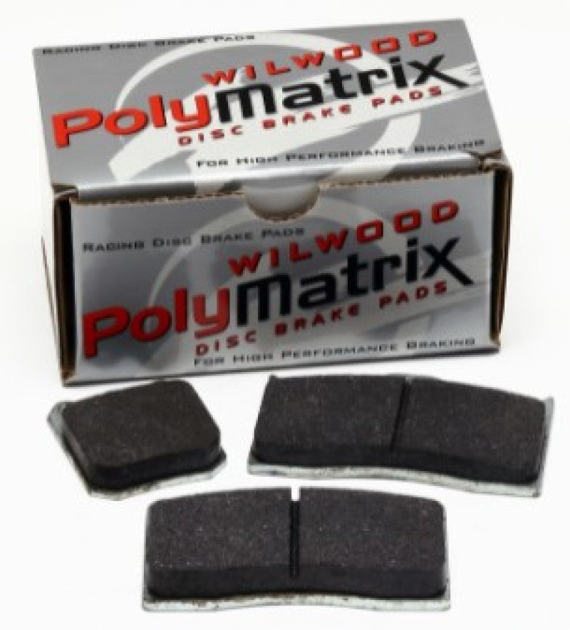Wilwood PolyMatrix Pad Set - 6617 E W6A /w4a Aero 4/6 (.670in Thk) - My Store