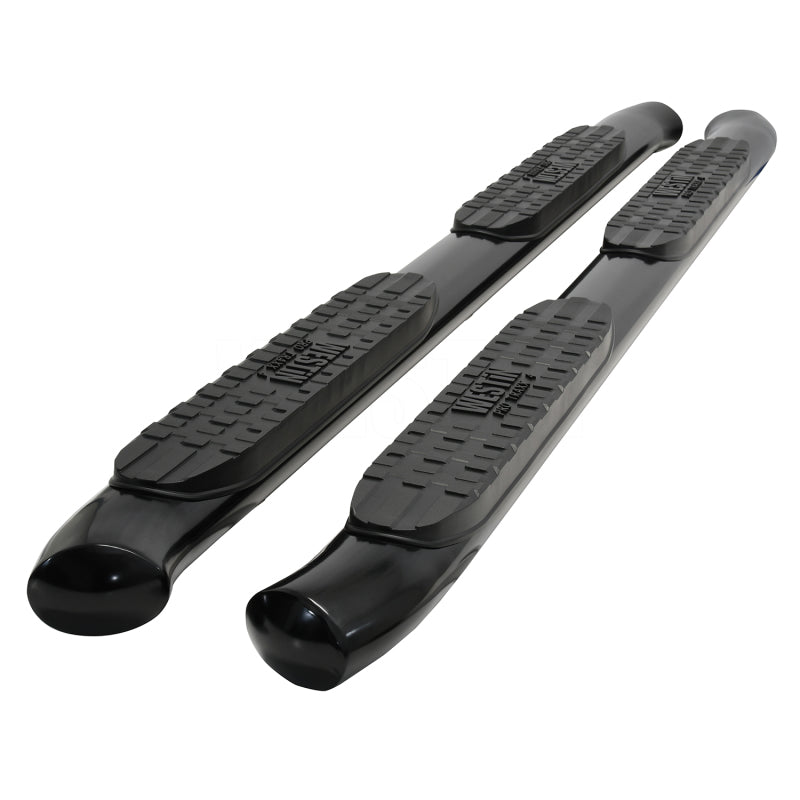 Westin 21-22 Ford Bronco (4-Door) PRO TRAXX 4 Oval Nerf Step Bars - Textured Black - Mammoth Racing -