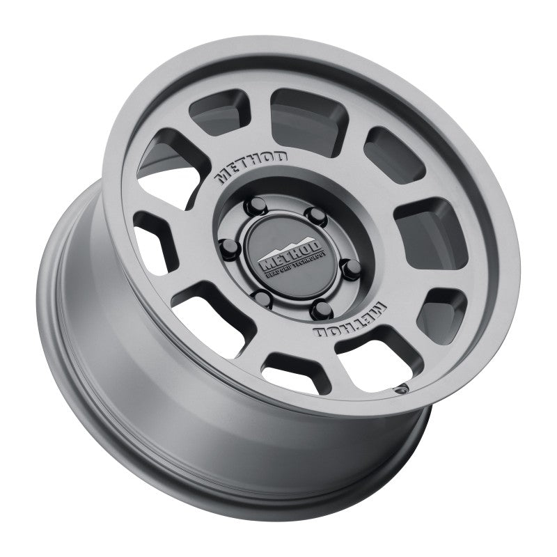 Method Mr705 17x8.5 +35mm Offset 6x5.5 106.25mm CB Titanium Wheel - Mammoth Racing -
