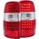 ANZO 2000-2006 Chevrolet Suburban LED Taillights Red/Clear G2 - My Store