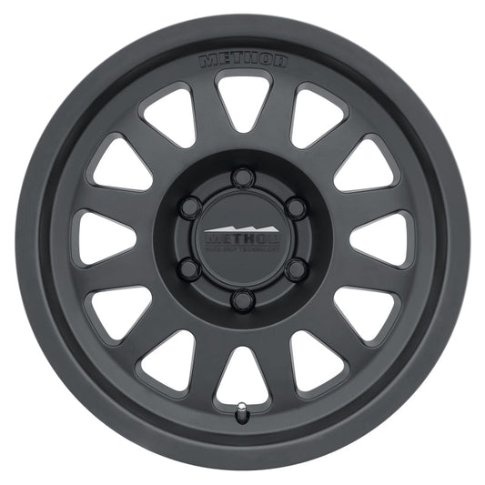 Method Mr704 15x7 +15mm Offset 5x100 56.1mm CB Matte Black Wheel - Mammoth Racing -