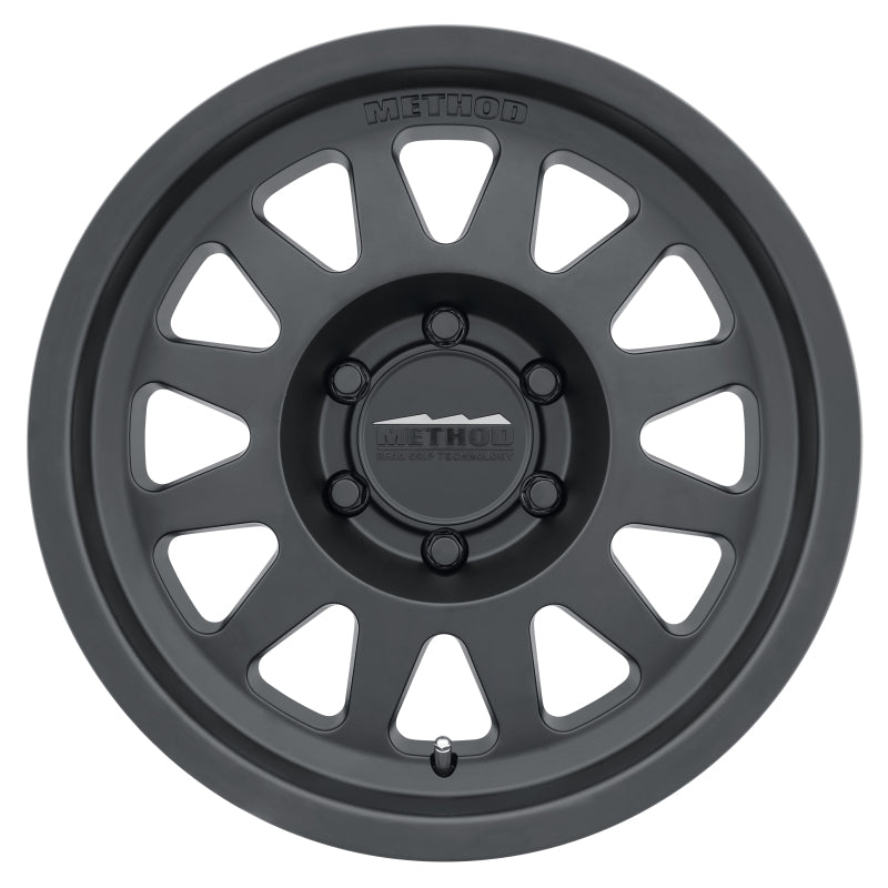 Method Mr704 17x8.5 0mm Offset 5x150 110.5mm CB Matte Black Wheel - Mammoth Racing -