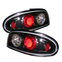 Spyder Nissan Altima 93-97 Euro Style Tail Lights Black ALT-YD-NA93-BK - Mammoth Racing -