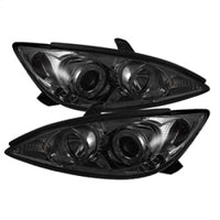 Spyder Toyota Camry 02-06 Projector Headlights LED Halo LED Smoke High H1 Low H1 PRO-YD-TCAM02-HL-SM - Mammoth Racing -