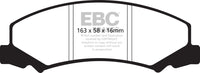 EBC 08-09 Buick Allure (Canada) 5.3 Yellowstuff Front Brake Pads - My Store