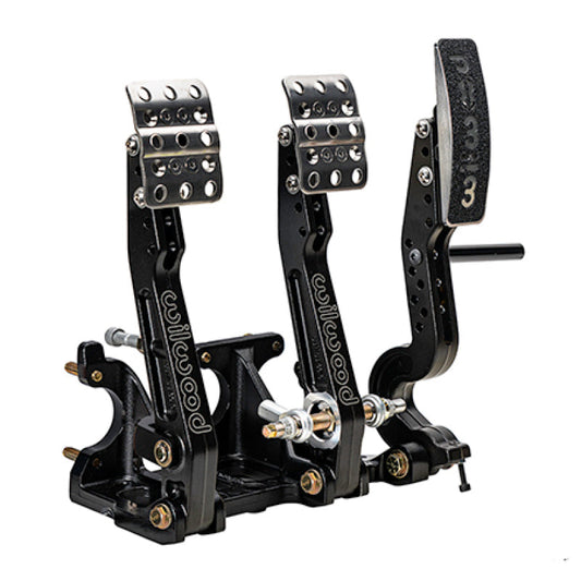 Wilwood Adjustable Tru-Bar Brake, Clutch, Throttle - Floor Mount - 4.75-5.75:1 - My Store