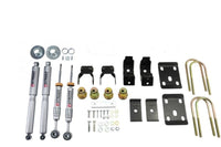 Belltech Lowering KIT 14 Chev/GM Silverado/Sierra Std Cabs 2WD 0in to -4in Front/7in Rear with Shock - Mammoth Racing -