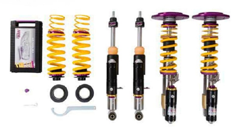 KW Porsche 911 GT3RS 991.2 With OE NoseLift Clubsport Coilover Kit 3-Way - Mammoth Racing -