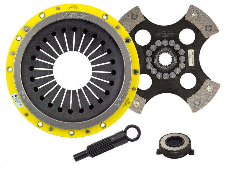 ACT 1991 Porsche 911 XT/Race Rigid 4 Pad Clutch Kit - My Store