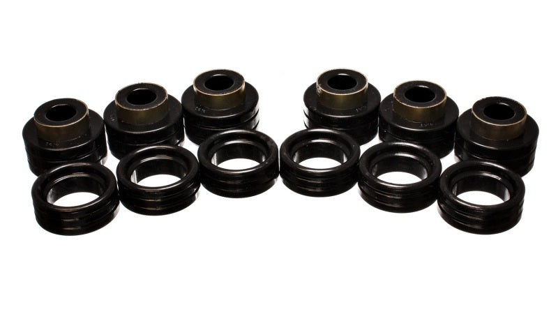 Energy Suspension 94-01 Dodge Ram 1500 / 94-02 Ram 2500/3500 Black Body (Cab) Mount Set - Mammoth Racing -