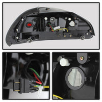 Spyder Pontiac Grand Prix 97-03 LED Tail Lights Black ALT-YD-PGP97-LED-BK - Mammoth Racing -