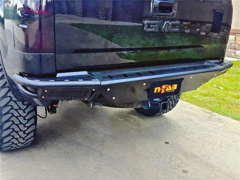 N-Fab RBS-H Rear Bumper 14-17 Toyota - Gloss Black - Mammoth Racing -