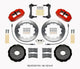 Wilwood Narrow Superlite 6R Front Hat Kit 12.88in Red 2014-2015 Mini Cooper w/Lines - My Store