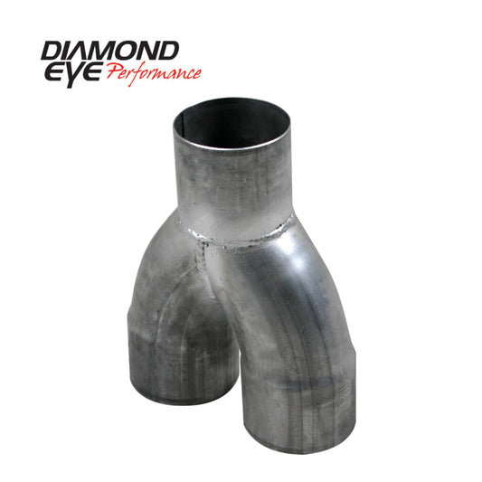 Diamond Eye 4in SS Y PIPE DIA400Y-SS - Mammoth Racing -