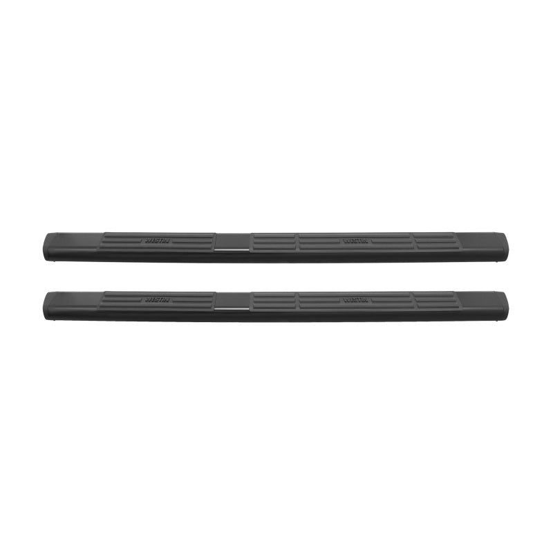 Westin Premier 6 in Oval Side Bar - Mild Steel 75 in - Black - Mammoth Racing -