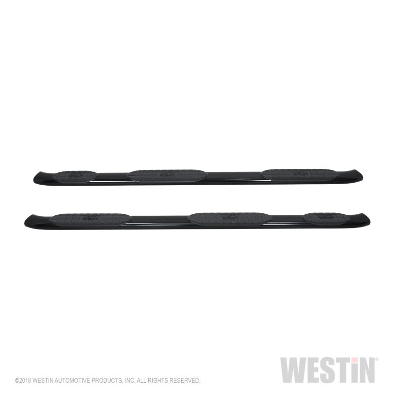 Westin 2019 Chevrolet Silverado/Sierra 1500 CC (5.5ft) PRO TRAXX 5 WTW Oval Nerf Step Bars - Black - Mammoth Racing -