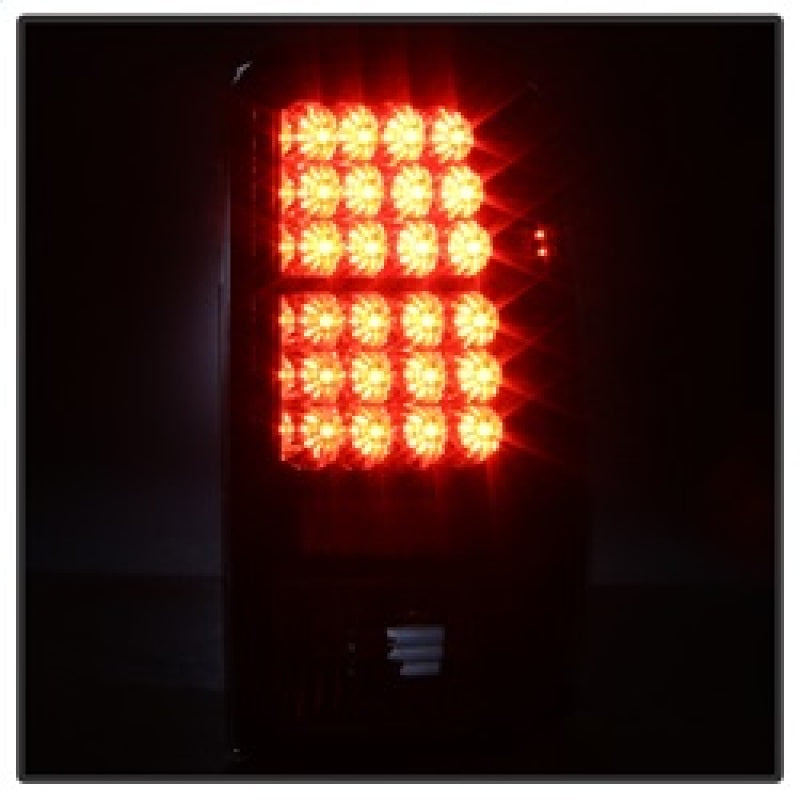 Spyder Chevy Suburban/Tahoe 1500/2500 00-06/GMC Yukon LED Tail Lights Black ALT-YD-CD00-LED-BK - Mammoth Racing -