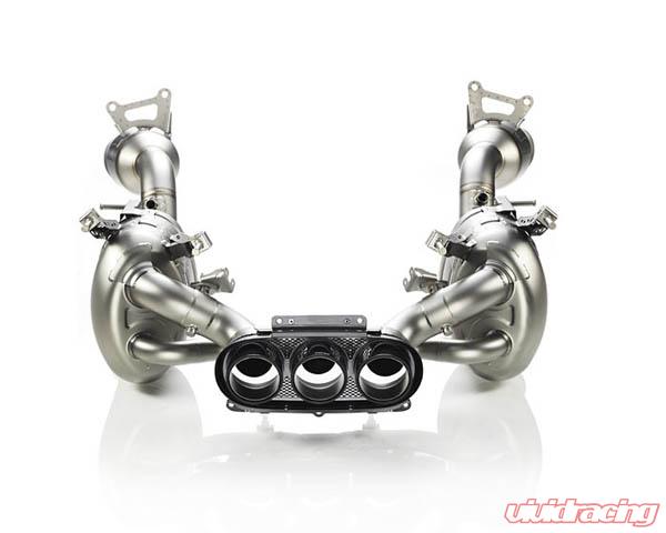 Akrapovic 10-15 Ferrari 458 Italia/458 Spyder Slip-On Line (Titanium) w/ Carbon Tips - My Store