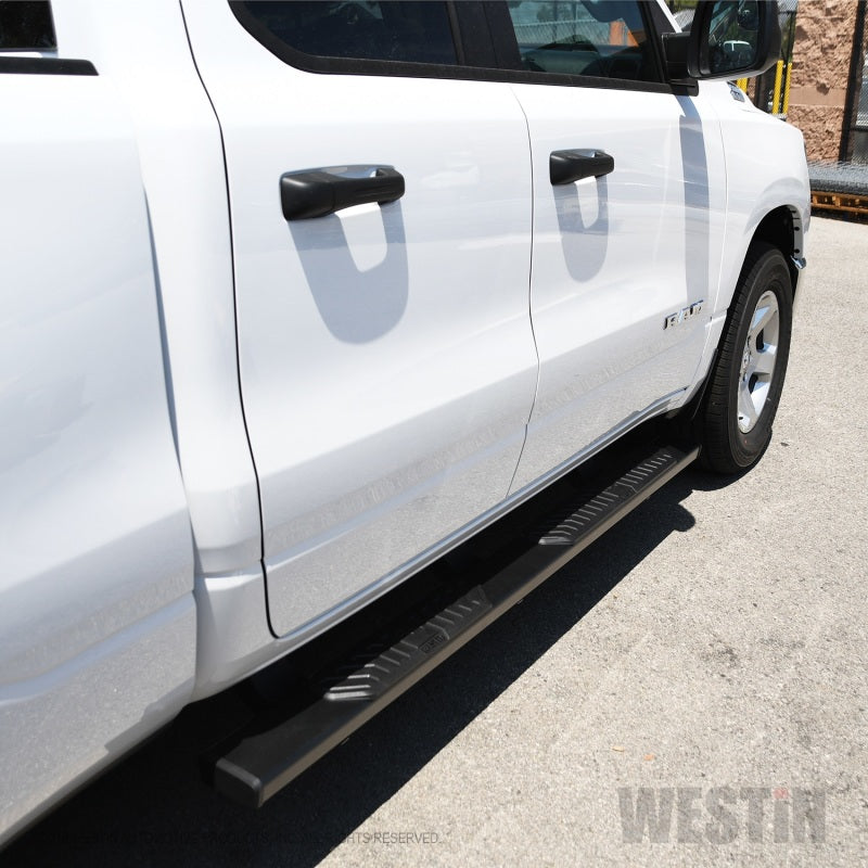 Westin 19-20 Ram 1500 Quad Cab (Excl 2019 Ram 1500 Classic) R5 Nerf Step Bars - Black - Mammoth Racing -