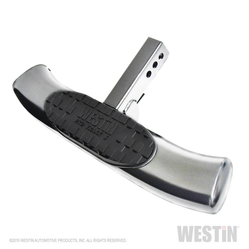 Westin PRO TRAXX 5 Hitch Step 27in Step 2in Receiver - Stainless Steel - Mammoth Racing -