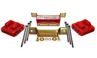 Energy Suspension 88-94 GM Blazer 4WD K Series Red Motor and Transmision Mounts; Zinc Finish - My Store