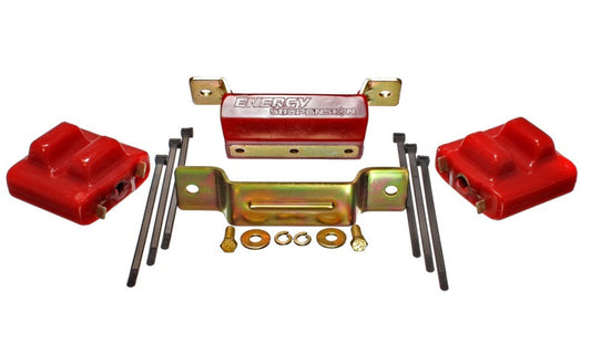 Energy Suspension 88-94 GM Blazer 4WD K Series Red Motor and Transmision Mounts; Zinc Finish - My Store