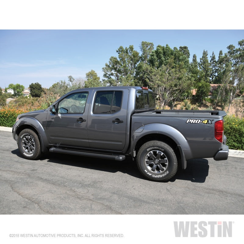 Westin SG6 Black Aluminum Running Boards 74.25in - Mammoth Racing -