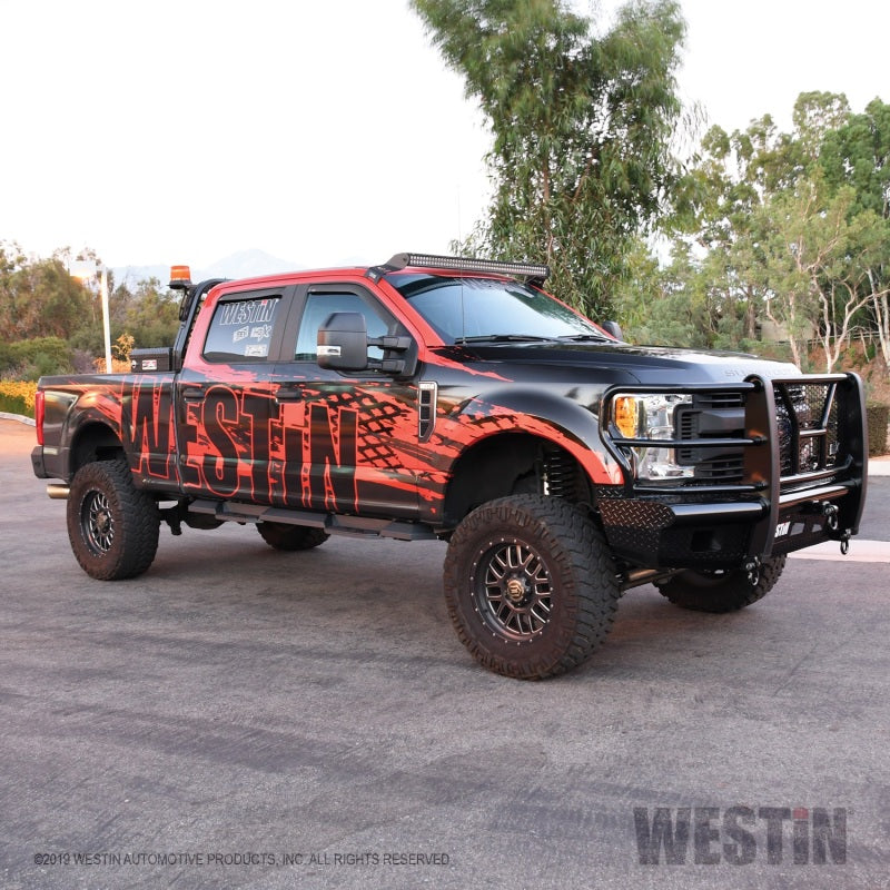 Westin/HDX 17-18 Ford F-150 SuperCrew Xtreme Nerf Step Bars - Textured Black - Mammoth Racing -