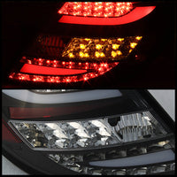 Spyder Mercedes Benz W204 C-Class 11-14 LED Tail Lights - Blk ALT-YD-MBZC11-LED-BK - Mammoth Racing -