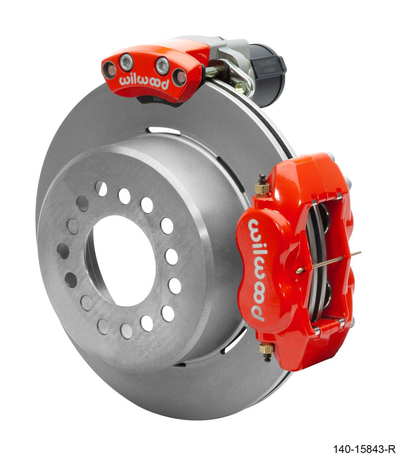 Wilwood Epb/fdli Rear Kit 12.19in. Big Ford - Red - My Store