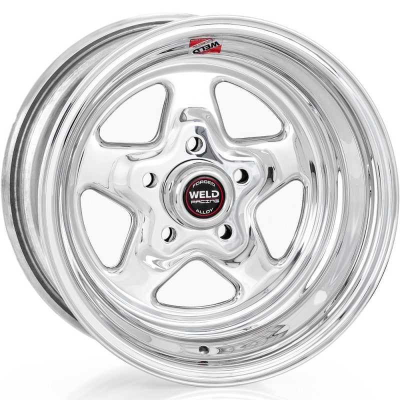 Weld ProStar 15x12 / 5x4.5 BP / 7.5in. BS Polished Wheel - Non-Beadlock - Mammoth Racing -