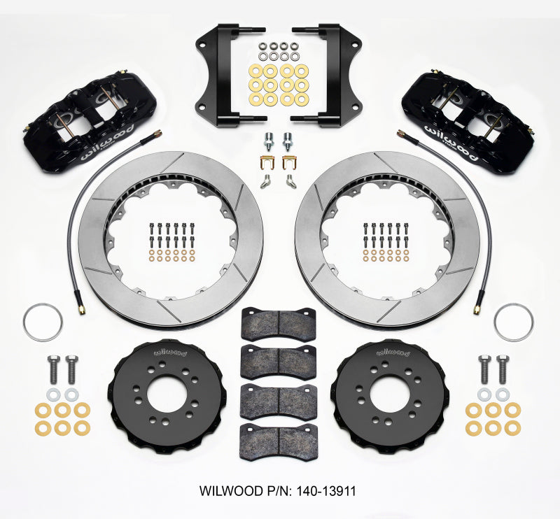 Wilwood Aero6 Front Hat Kit 15.00 2014-up Corvette C7 w/Lines - My Store