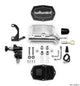 Wilwood Compact Tandem M/C - 15/16in Bore w/Bracket and Valve fits Mustang (Pushrod) Ball Burnished - My Store