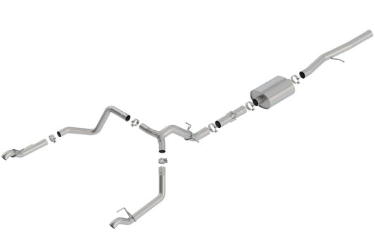 Borla 19 Chevrolet Silverado/GMC Sierra 1500 6.2L SS ATAK Catback Exhaust w/ Factory Tips - My Store