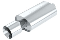 Borla Wailtail Oval 2-1/4in x 5in Side Round Out Boomer Muffler - My Store