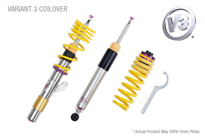 KW Volkswagen Golf SportWagen TDI Coilover Kit V3 - Mammoth Racing -