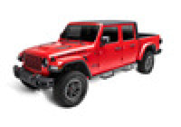 N-Fab Predator Pro Step System 2019 Jeep Wrangler JT 4DR Truck Full Length - Tex. Black - Mammoth Racing -