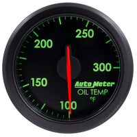 Autometer Airdrive 2-1/6in Oil Temp Gauge 100-300 Degrees F - Black - My Store