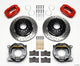Wilwood Forged Dynalite P/S Park Brake Kit Drill-Red 55-57 Chevy 2.34in Offset - Mammoth Racing -