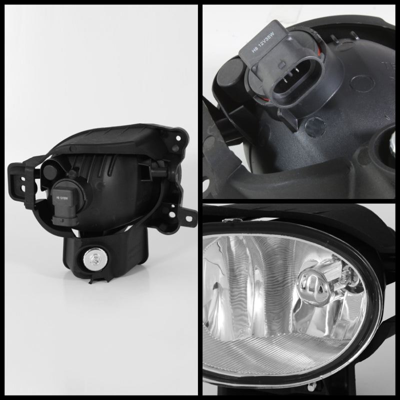 Spyder Acura TL 07-08 OEM Fog Lights wo/Switch Clear FL-ATL08-C - Mammoth Racing -