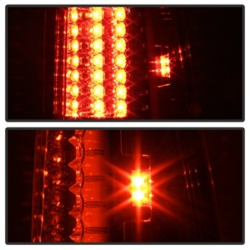 Spyder Ford F150 Styleside 97-03/F250 Version 2 LED Tail Lights Red Clear ALT-YD-FF15097-LED-G2-RC - Mammoth Racing -