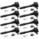 Ford Racing 5.0L/5.2L Hi-Energy Engine Ignition Coils - Set Of 8 - Mammoth Racing -