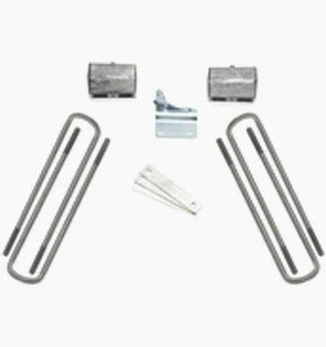 Fabtech 05-07 Ford F250 4WD 6in Rear Block Kit w/o Overload - Mammoth Racing -