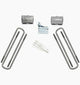 Fabtech 05-07 Ford F250 4WD 6in Rear Block Kit w/o Overload - Mammoth Racing -